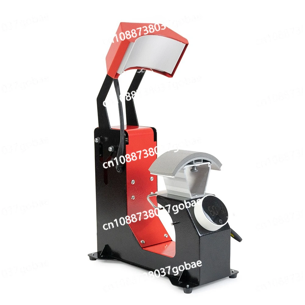Automatic lifting and lowering hat roasting machine Heat transfer machine Heat sublimation hat ironing machine Three-in-one