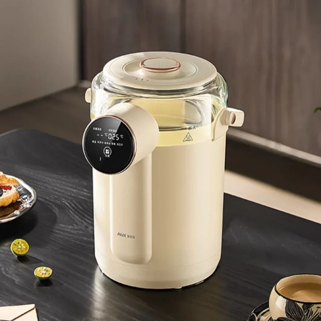 غلاية منزلية جديدة بدرجة حرارة ثابتة، ترمس كهربائي ذكي عازل، غلاية متكاملة
