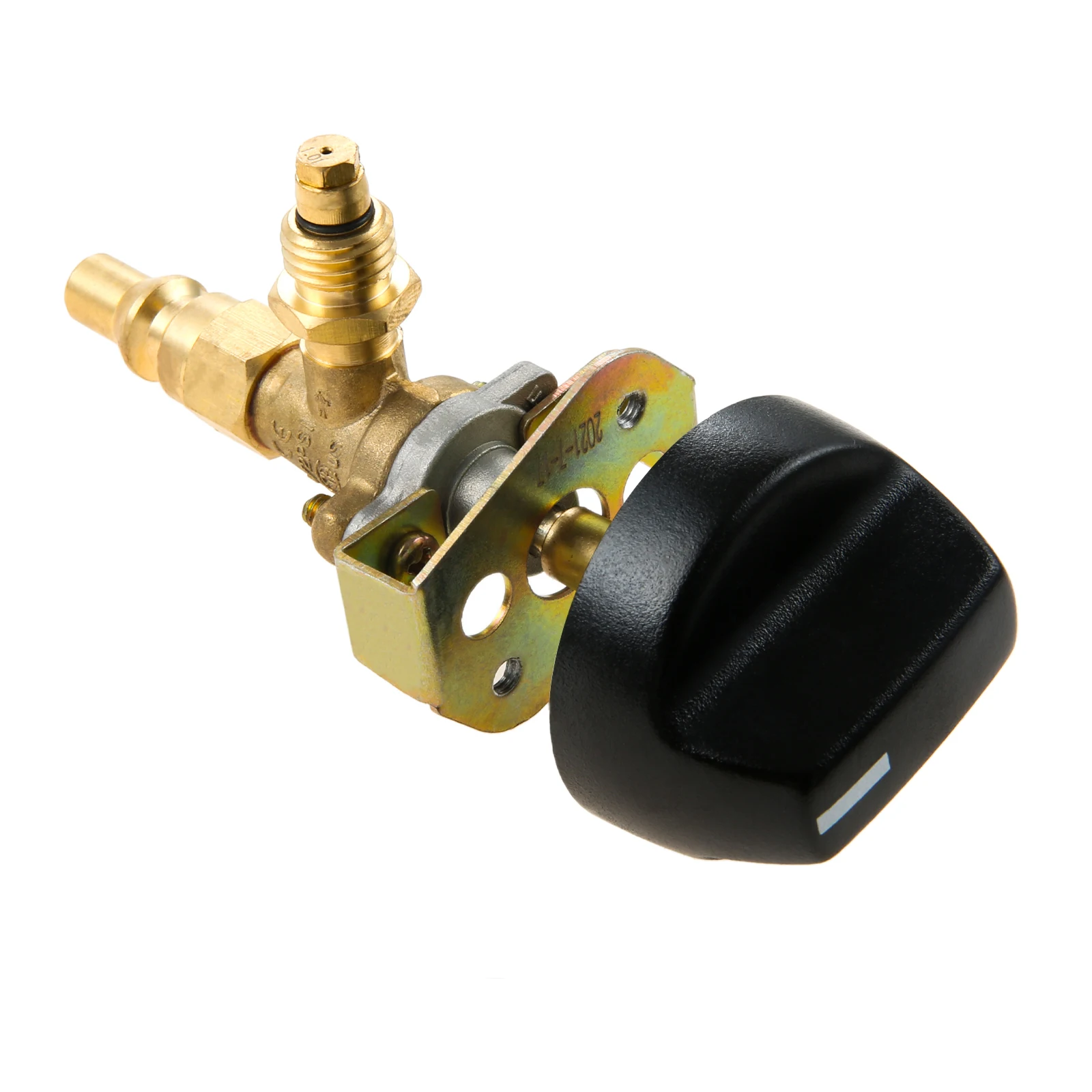 1pc Solid Brass Valve Control Knob with 1/4\