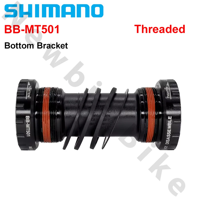 SHIMANO SM-BB52 BB-MT501 BB-MT801 Hollowtech Mountain Bike Bottom Bracket 68 73 MM for M4100 M5100 M6100 M7000 M8000 Chainwheel