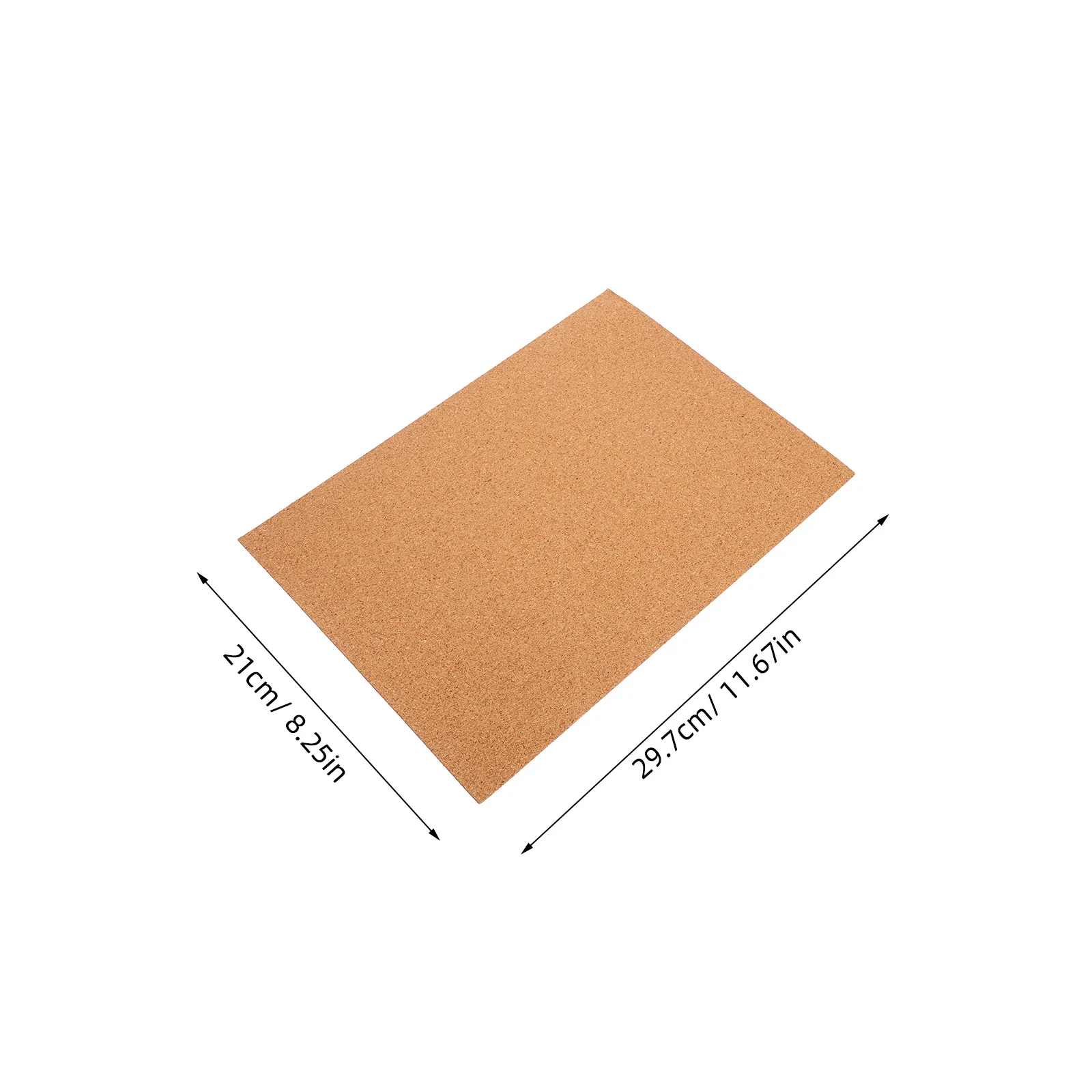 8 قطعة صفائح الفلين ذاتية اللصق سميكة مستطيلة العزل لوحات DIY بها بنفسك الحرف الوقايات الجدار الديكور مكتب المنزل الطرف