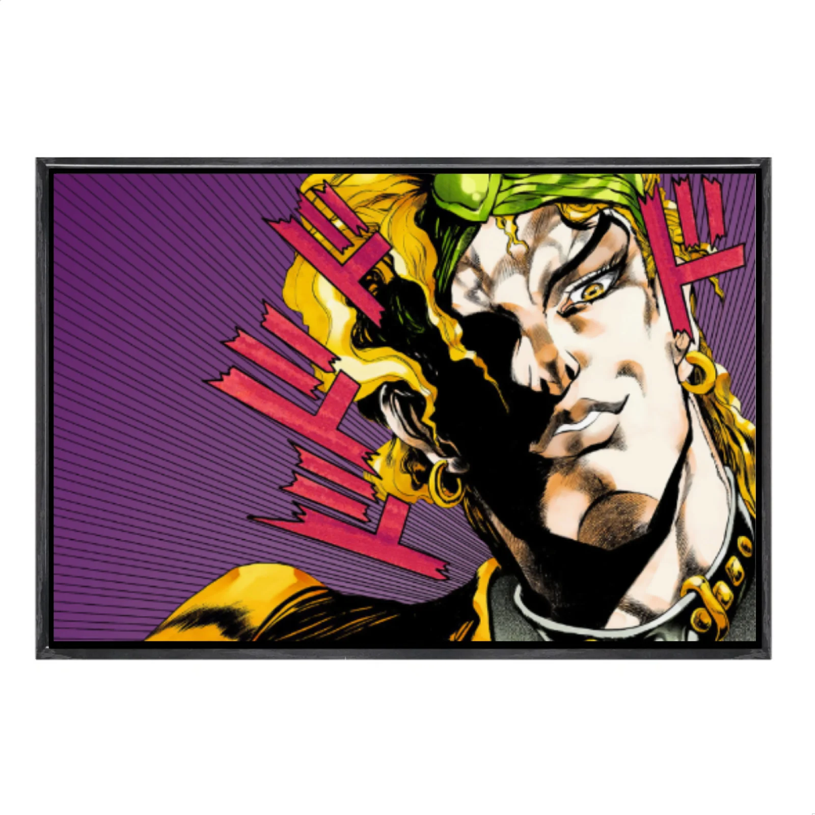 

Японская манга «Невероятные приключения Джоджо», многоразмерный холст, постер в двойной рамке, настенное искусство, домашний декор, домашний декор