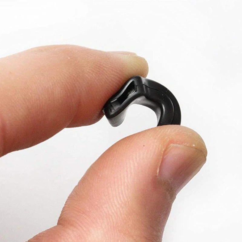●10 Pair Anti-slip Silicone Ear Grip Glasses Eyeglasses Leg Ear Hook Stopper Bracket Fastener Accessories Temple Tip view 5