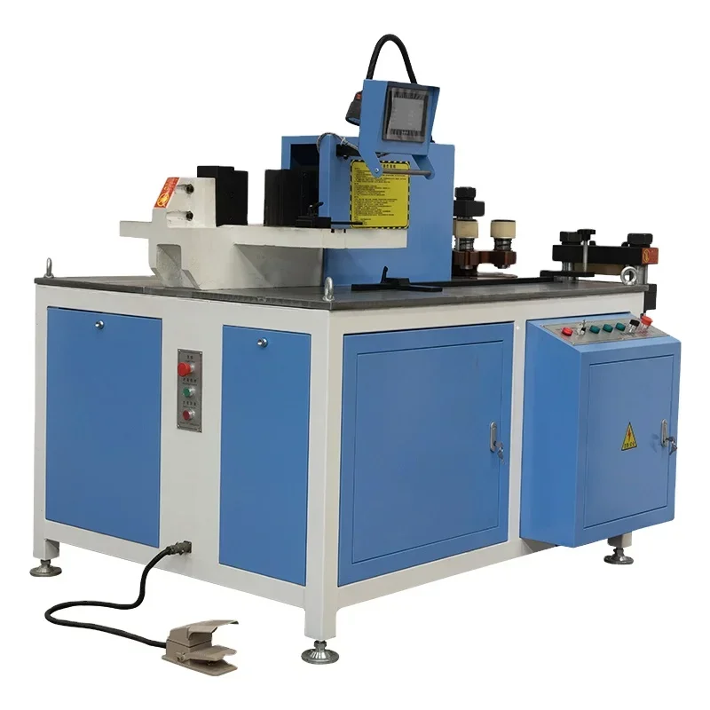 Busbar Processing Machine Bus Bar Bending Cutting Machine  Hydraulic Copper 3 in 1