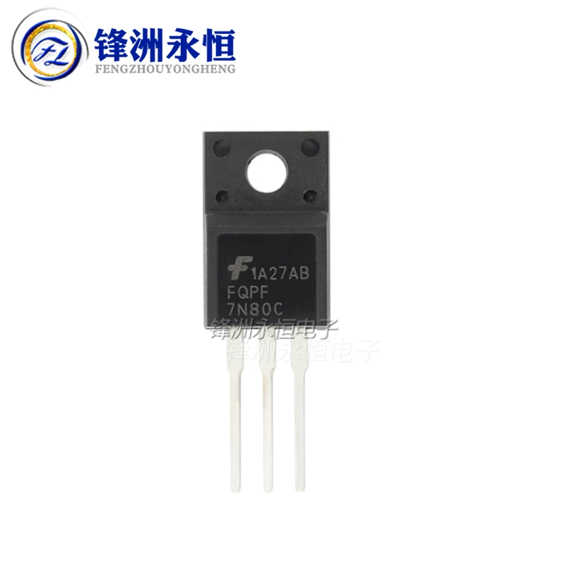 FQP7N80C NPN field-effect transistor 7A800V 7N80C TO-220F (plastic sealed) NPN transistor