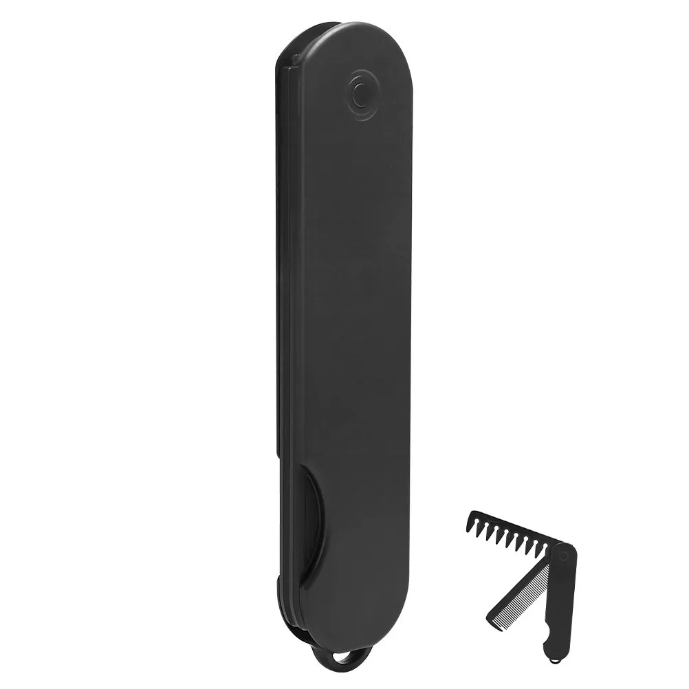 

Folding Comb for Hair Beard and Mustache Portable Compact Wide Tooth Design Travel Essential Smooth Detangling Styling Brush