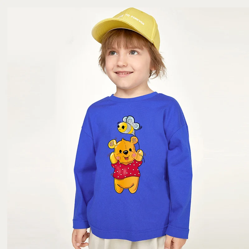 Disney carino Winnie The Pooh toppe fai da te termoadesive su trasferimenti per vestiti adesivi in vinile per trasferimento di calore per