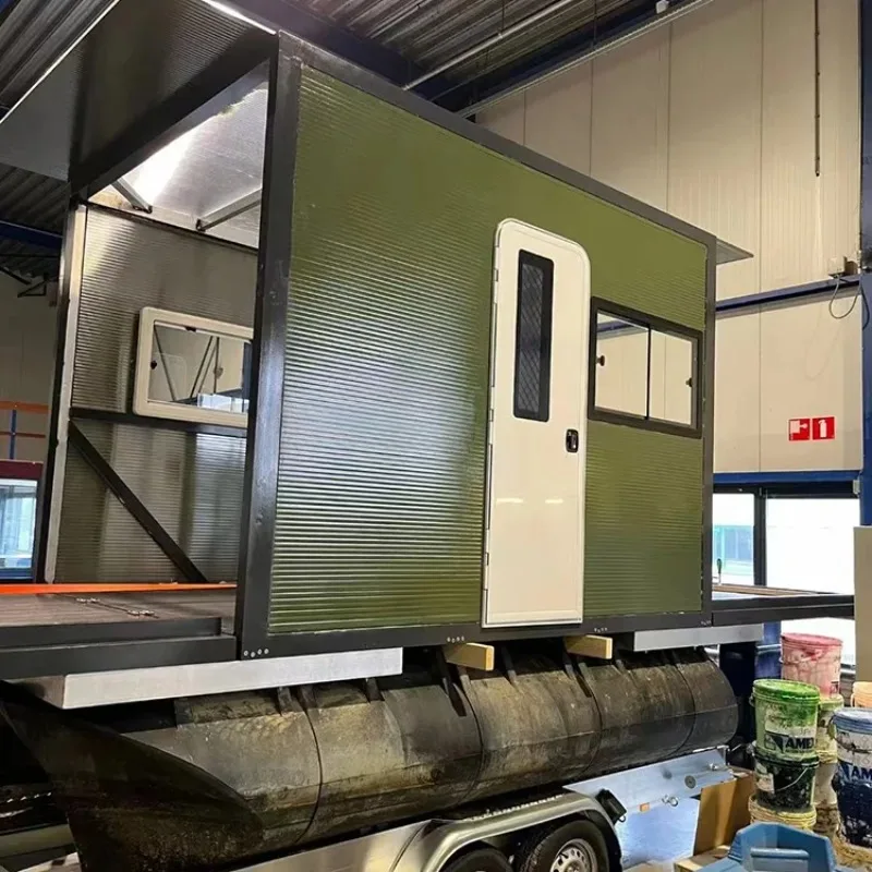 سيارة تخييم من الألومنيوم عالية الجودة 622X1615mm RV باب دخول قافلة وباب المنزل المتنقل #3