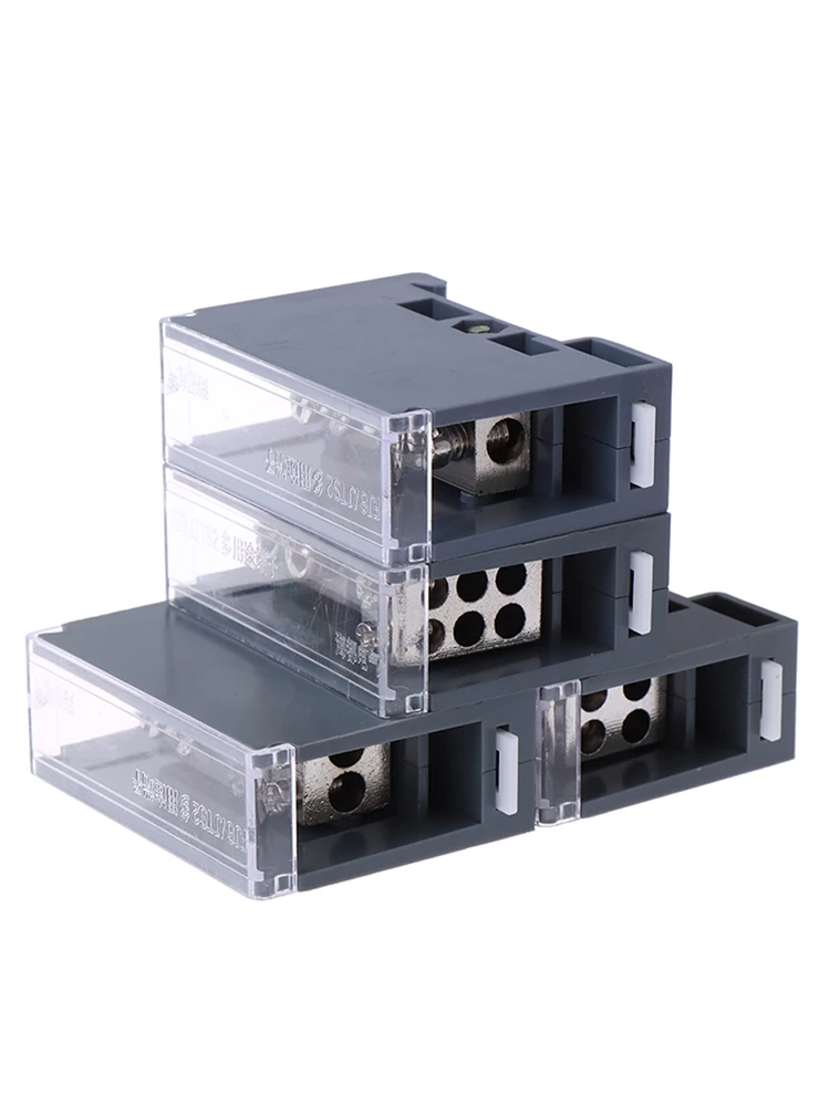 ﹝HOT﹞150A Din Rail Terminal Block Distribution Box One in Multiple out Universal Power Junction Box for Circuit Breaker