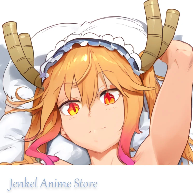 Dakimakura Anime Tohru Dragon Maid Pillowcase Life-size Double-sided Print Body Pillow Cover