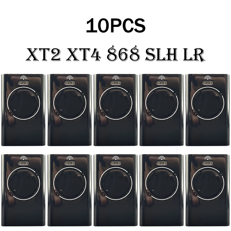 

10PCS XT2 XT4 868 SLH LR Garage Door Remote Control 868MHz For T2 T4 DL2 DL4 TML2 TML4 Gate Remote Control Hand Transmitter