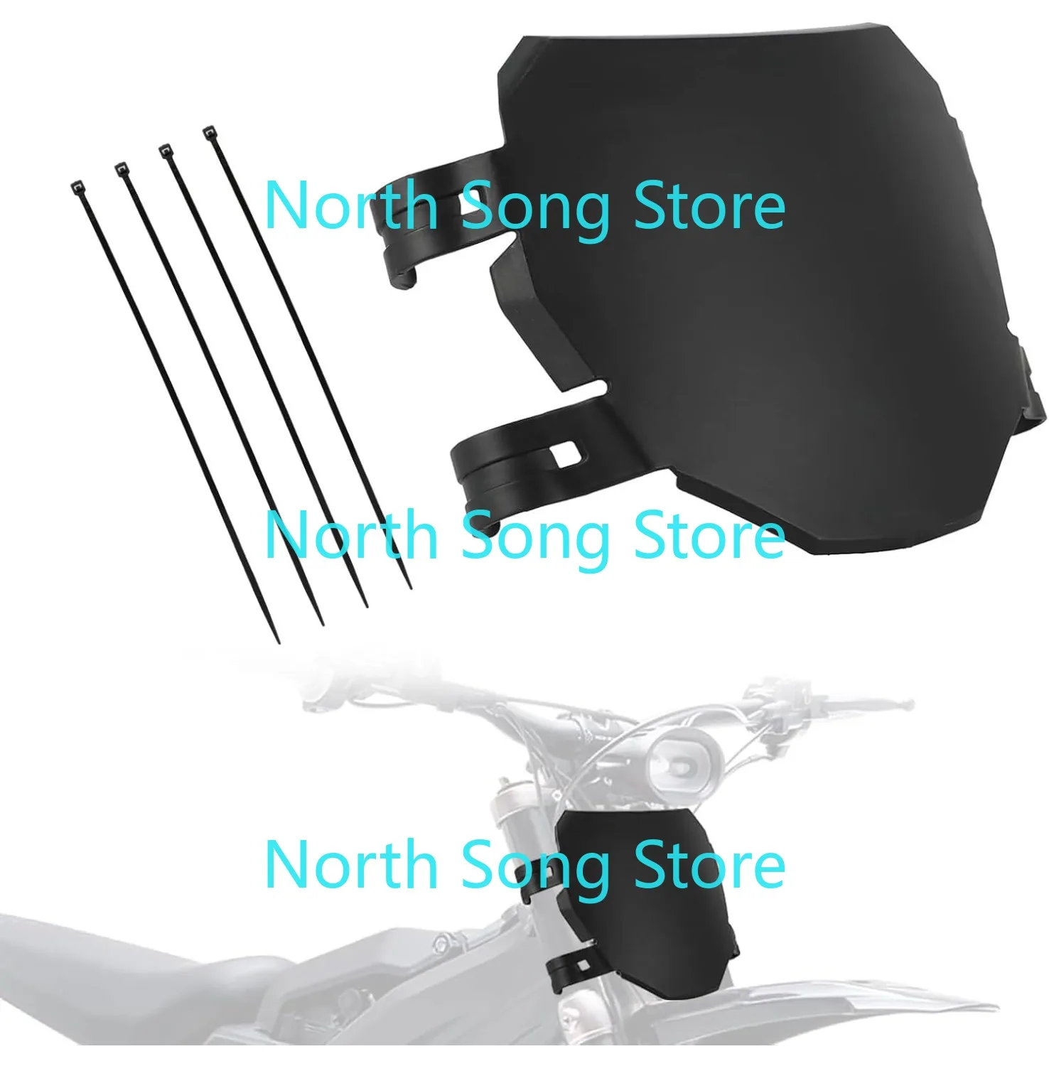 

Передняя лицензия на номерной знак электрического велосипеда для Surron Sur Ron LBX Talaria Sting MX3/R MX4 MX5 Talaria XXX E-Ride Pro SR S SS