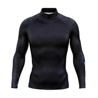 Camisetas de natación con protección contra sarpullidos para hombre, camisetas de verano con protección solar UV UPF 50+, camisetas de secado rápido para pesca en la playa, camisetas para hombre