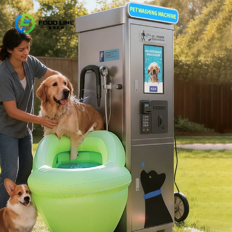 Custom Quick Efficient Cleaning Safe Easy Operation Self-Service Dog Wash Station Pet Bathing Machine for Small Animals