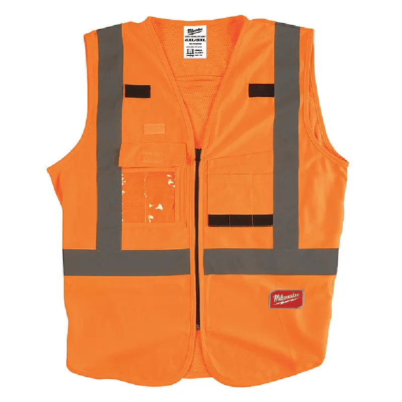 

Class 2 High Visibility Orange Safety Vest - 2XL/3XL (CSA)