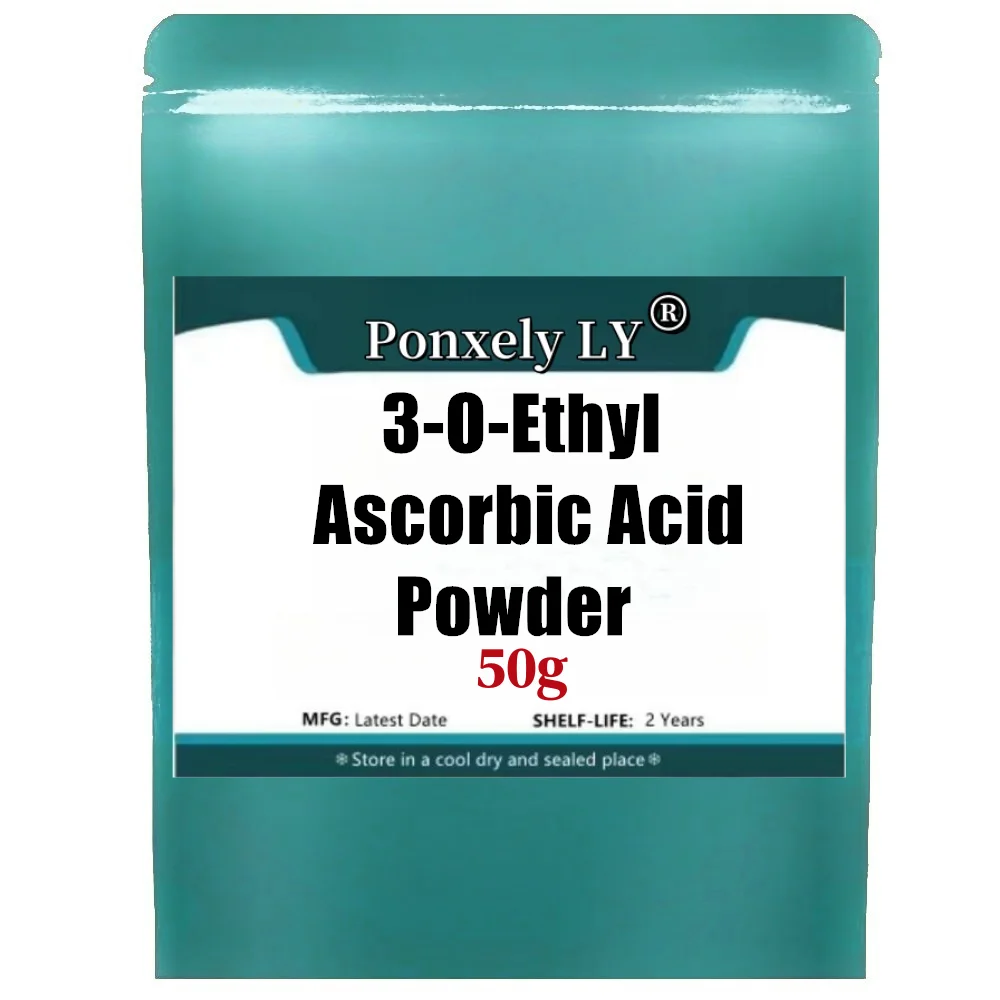 50-1000g 3-o-ethyl Ascorbic Acid Powder For Skin Whitening Cosmetics Material Brightening Skin