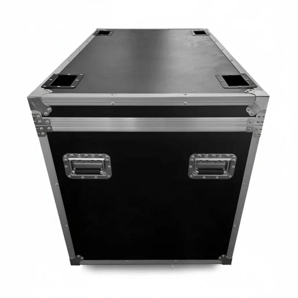 

Aluminum Flight Case, Large Wheeled Equipment Carrying Case, Heavy Duty Tool Box with Foam, Shockproof Transport Case for Drones