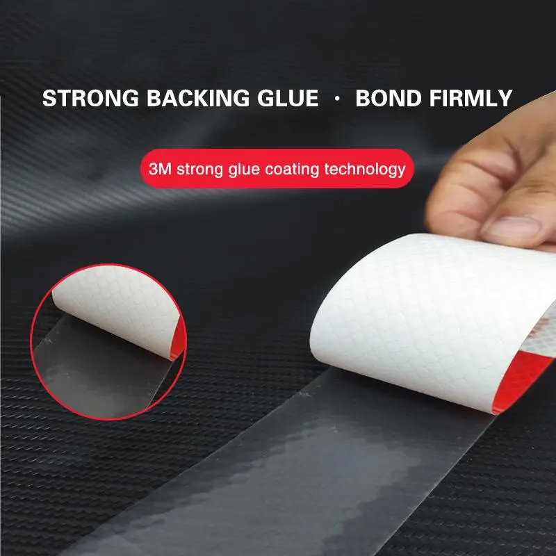 3M Red and White Reflective Adhesive Tape for Truck Reflective Adhesive Tape Automotive Luminous Highlight Reflective Adhesive