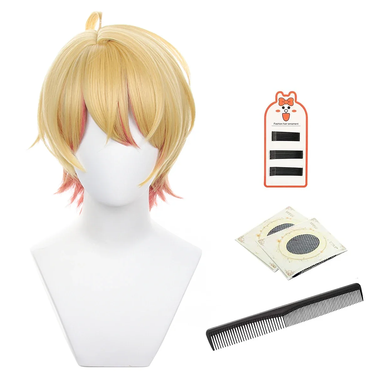 Cosplay OSHI NO KO Anime Ai Hoshino Ruby Hoshino Akua Hoshino Arima Kana Cosplay Wig Rose Net Synthetic Fiber Heat Resistance