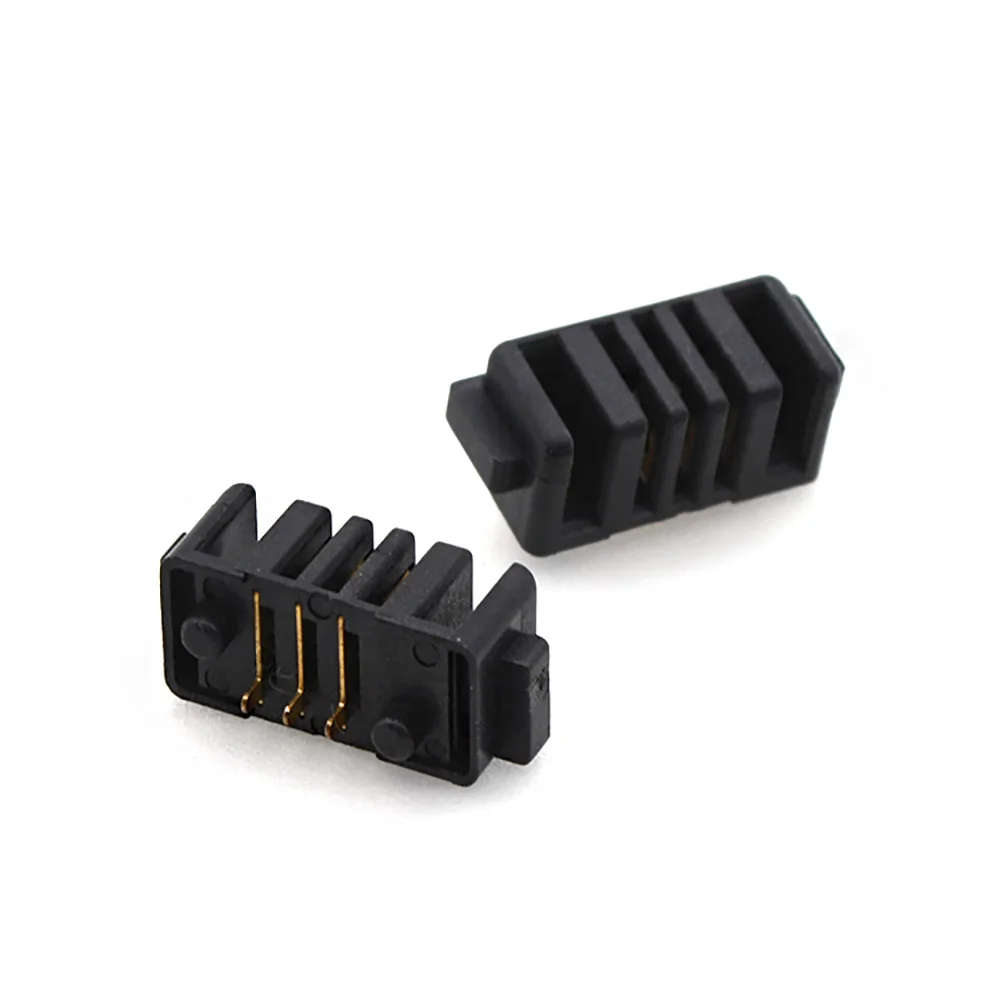 1/20 Pair 3Pin Laptop Battery Connector Pitch 2.0mm 3P Holder Clip Slot Contact Male and Female plug