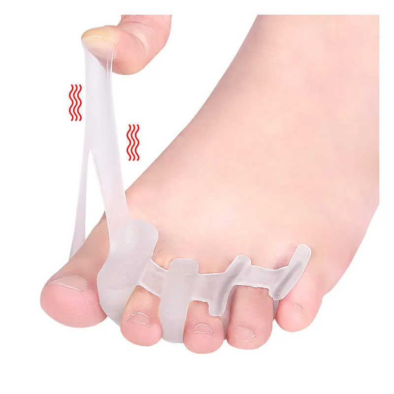 Silicone Gel Thumb Corrector Bunion Foot Toe Hallux Valgus Protector Separator Finger Straightener Adjuster Foot Care Tools