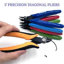 Clamp Electronic Precision Diagonal Pliers High Carbon Steel Hardness Material Side Cutting Nippers Wire Cutter 3D Printer Parts