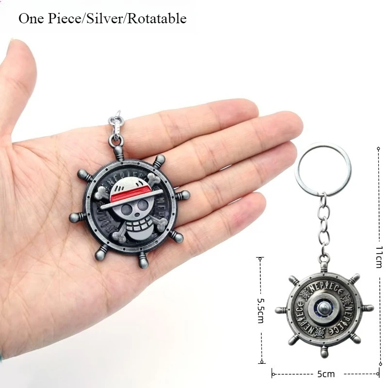 HOT Bandai One Piece keychain  Anime Keychain Accessories - Creative Japanese Anime Key Ring Car Key Fob Gift - view 4