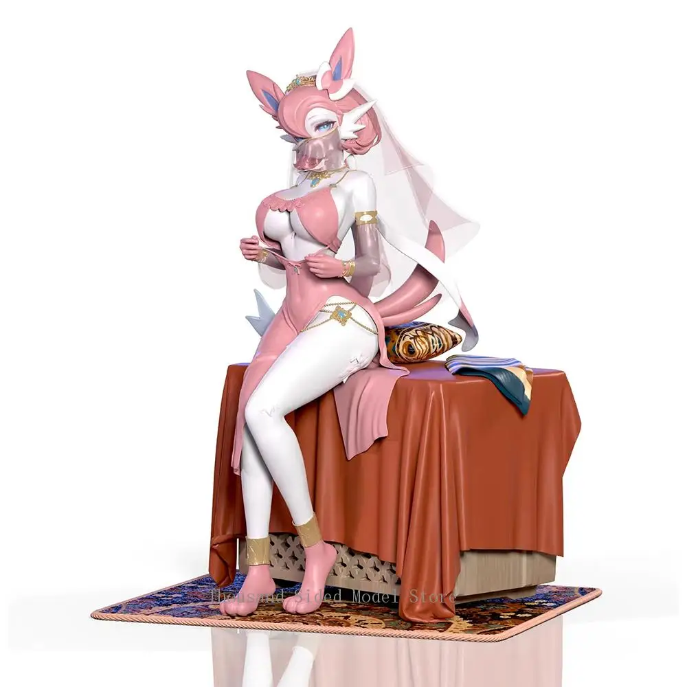 

В наличии: Коллекционная фигурка IDPLAYER Pokemon Sylveon Dancer of the Western Regions GK, оригинальная модель Kawaii, подарок