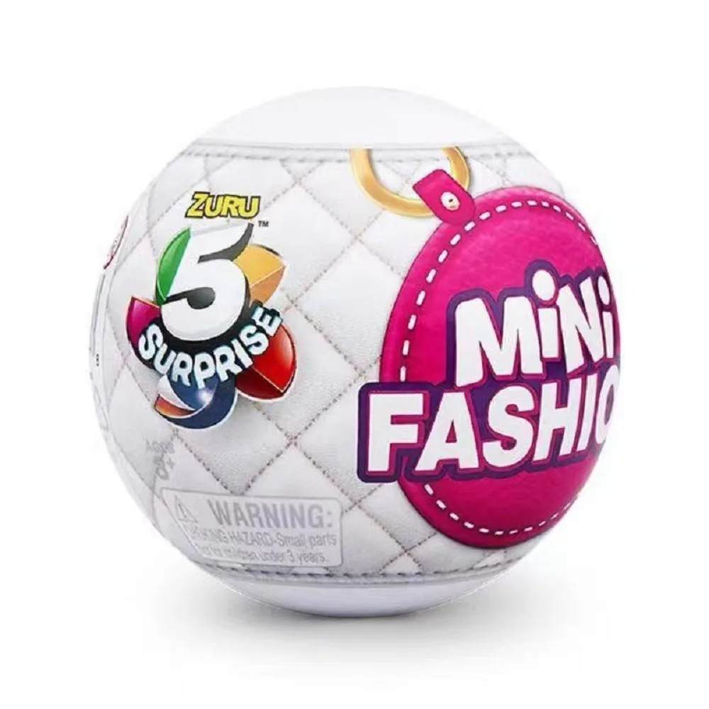 الأصلي ZURU ماركة صغيرة 5 مفاجأة حقيبة الموضة سر صندوق أعمى لعبة صغيرة صندوق أعمى لطيف هدية لعبة فتاة