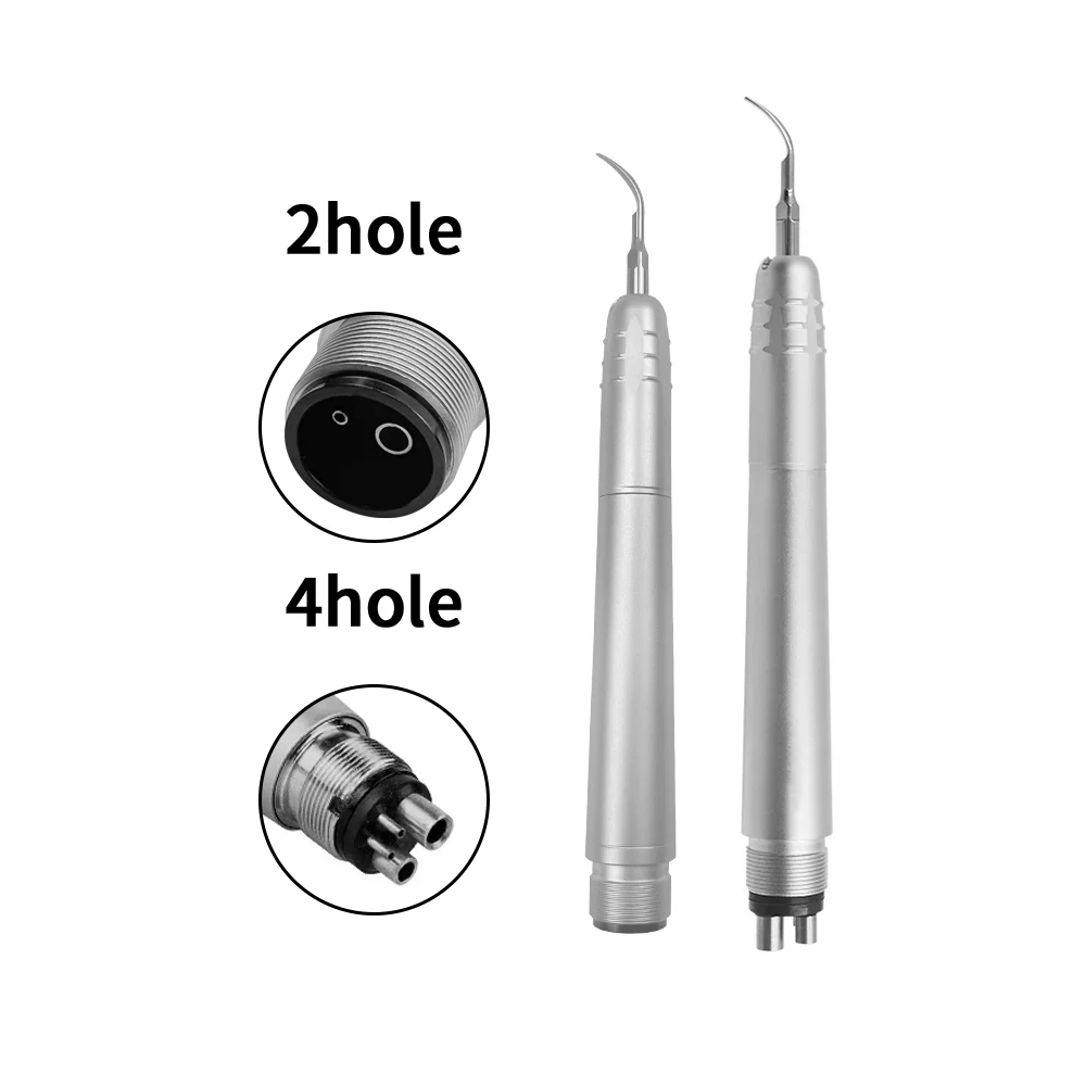 Dental Air Scaler Color Dental Cleaner 2/4hole Dental Calculus Dental Stain Cleaning Handpiece Whiten Tooth Artifact Dental Tool