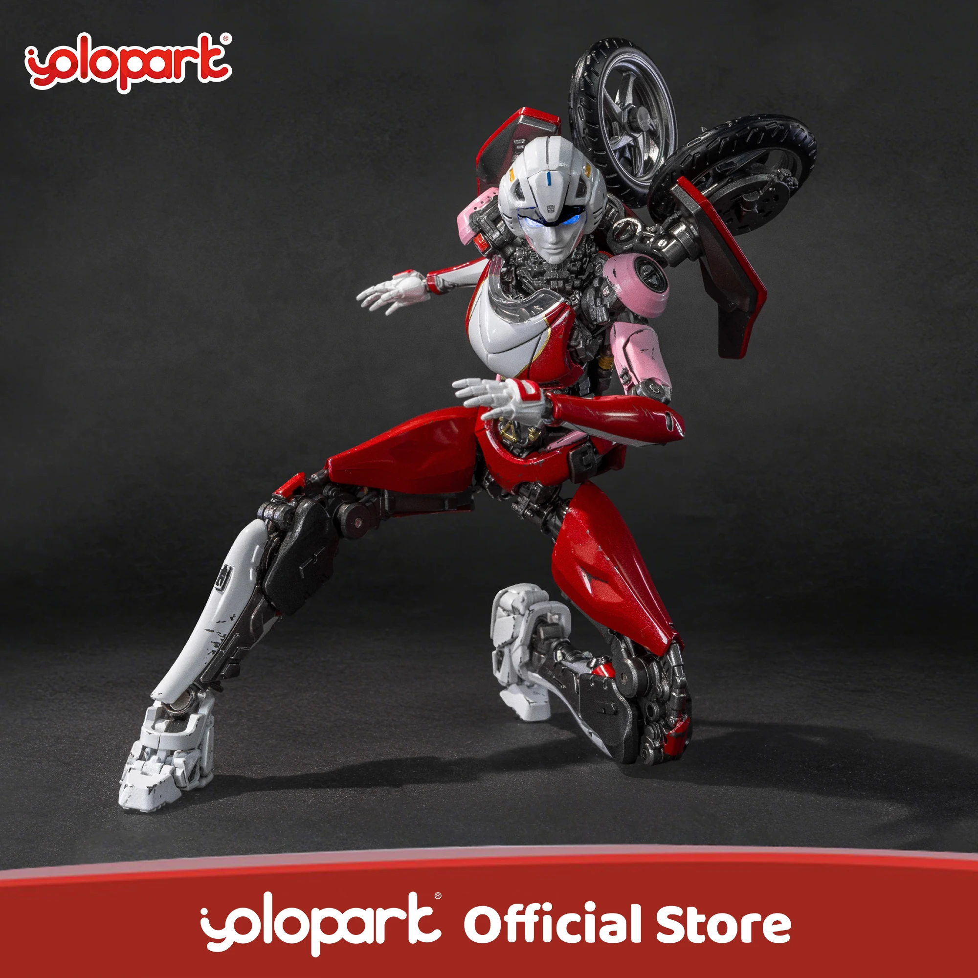 يولوبارك محولات صعود الوحوش AMK PRO سلسلة Arcee أطقم منمذجة لعبة شخصيات الحركة