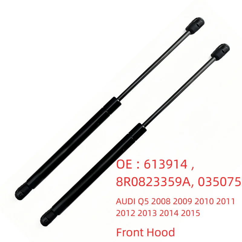 

2Pcs Front Hood Charged Lift Support Sturt Shocks Dampers 8R0823359A T446862 30931638 115245 For AUDI Q5 2008 - 2015 Gas Springs