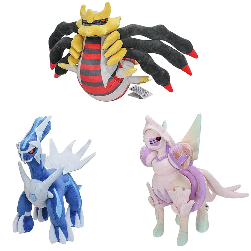 Giratina dialga palkia โปเกมอนในตำนานของเล่นตุ๊กตารูปแบบต้นกำเนิด Arceus Legends miraidon koraidon peluche ตุ๊กตามือวันคริสต์มาส