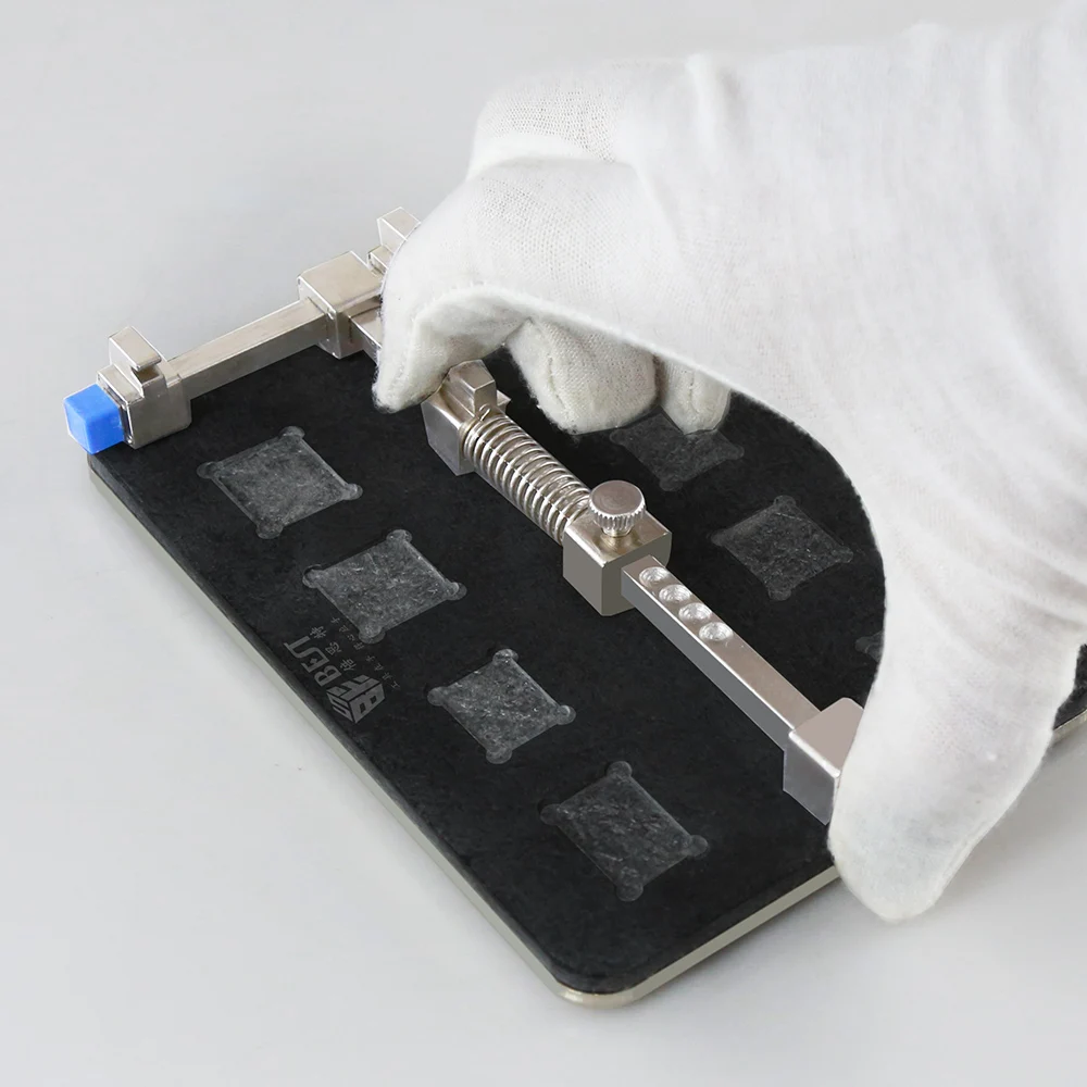 Verdickung der Reparaturhalterung aus synthetischem Stein mit A7-A11-CPU-Nut für die Mainbiard-Wartung von Mobiltelefonen