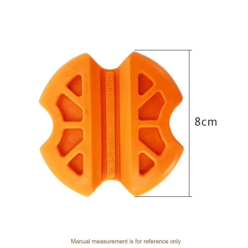 Wire Drawing Anti-slip Clamp 1/2pcs Portable Wire Drawing Machine Rubber Thread Device Electrician Wire Holder Tool