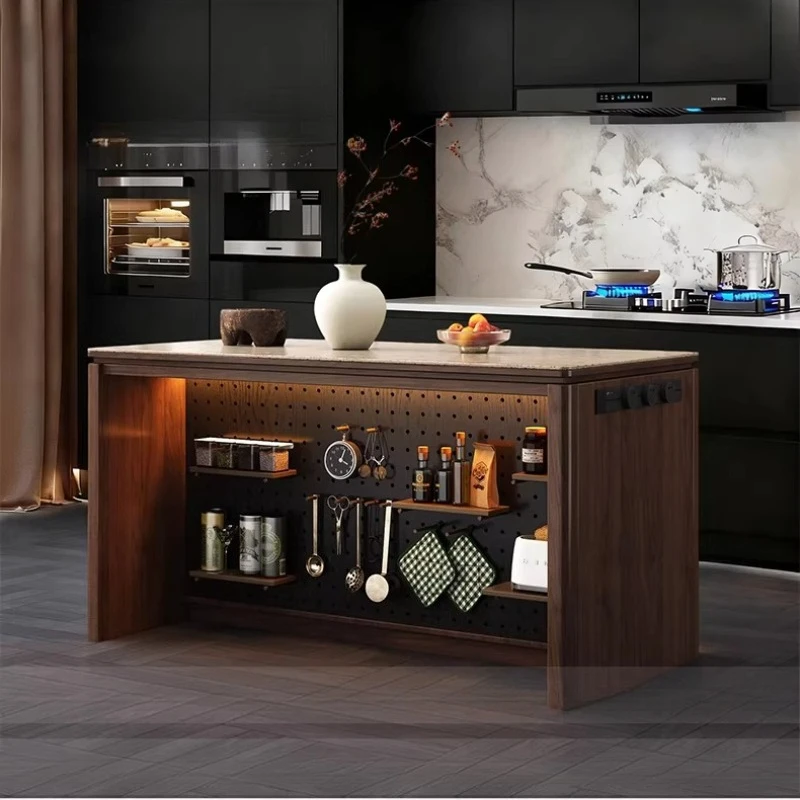 

Homestay Work Kitchen Islands Restaurant Party Bar Counter Kitchen Islands Retro Wood Furniture Островный Столик MH40DT