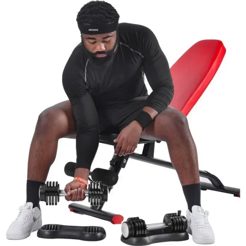 New Adjustable Magnetic Barbell Dumbbells for Men! π₯ 2