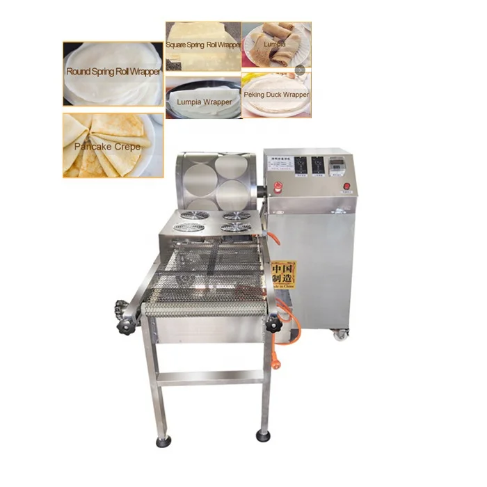 Injera Making Machines Automatic Pathiri Ethiopian Injera Mitad Egg Roll Machine Maker (whatsapp:008618239129920)