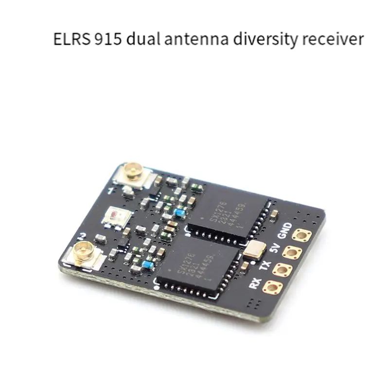 FBIL-ELRS 915Mhz Dual Antenna Diversity Receiver Gemini Mode For FPV, SUPER-D Traversing Machine Long Distance Connectivity
