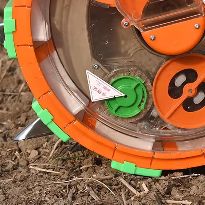 

Hand-Pushed Dual-Row Seeder; Peanut, Corn, and Soybean Seeder; Precision Seeder; Automatic Soil-Pressing Multifunctional Seeder