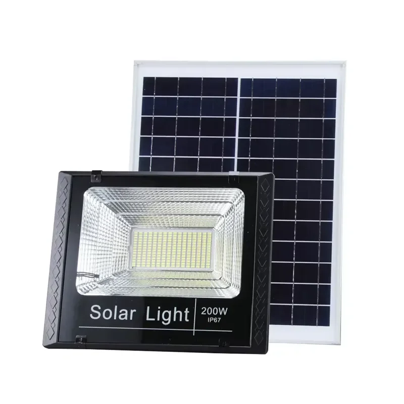 Solar Flood Light LED Outdoor IP67 Solar Powered 60W-400W LiFePO4 Battery