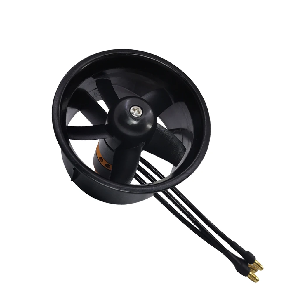 NEW 64mm EDF 5 blades ducted fan QF2611 4500KV brushless motor for RC Airplane Ducted Fan Plane DIY Parts