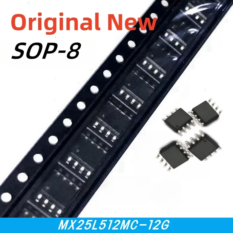 10pcs 100% New MX25L512MC-12G MX25L512MC MX25L512M MX25L512 25L512MC sop-8 Chipset