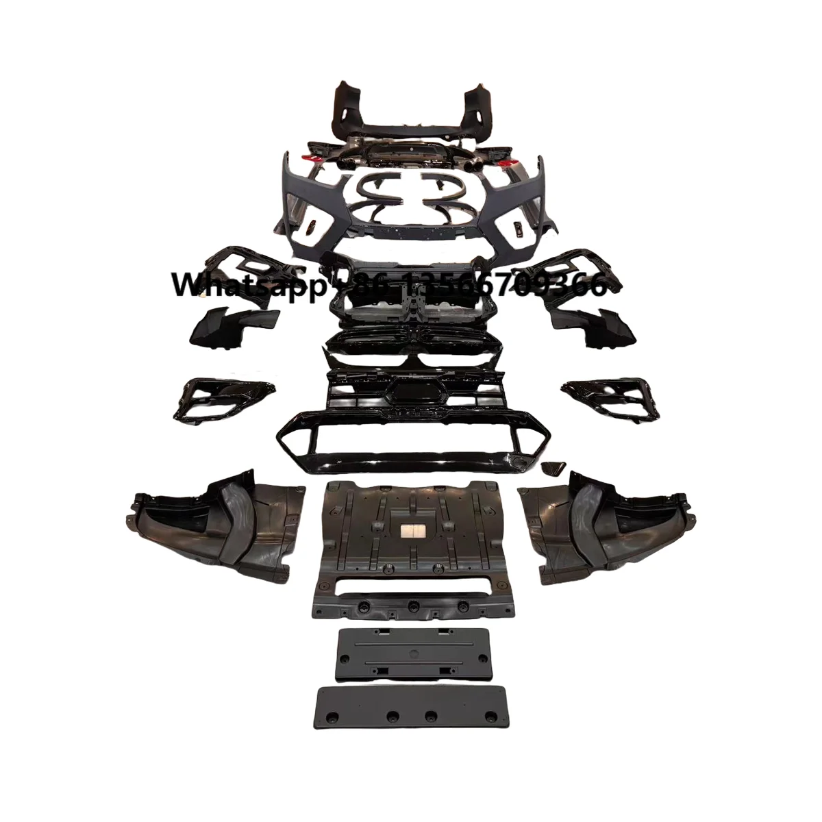 Auto Parts Modification Front Bumper Side Skirts Full Body Kit BMW G05 LCI X5 Upgrade X5M Body Kit for BMW X5 G05 LCI