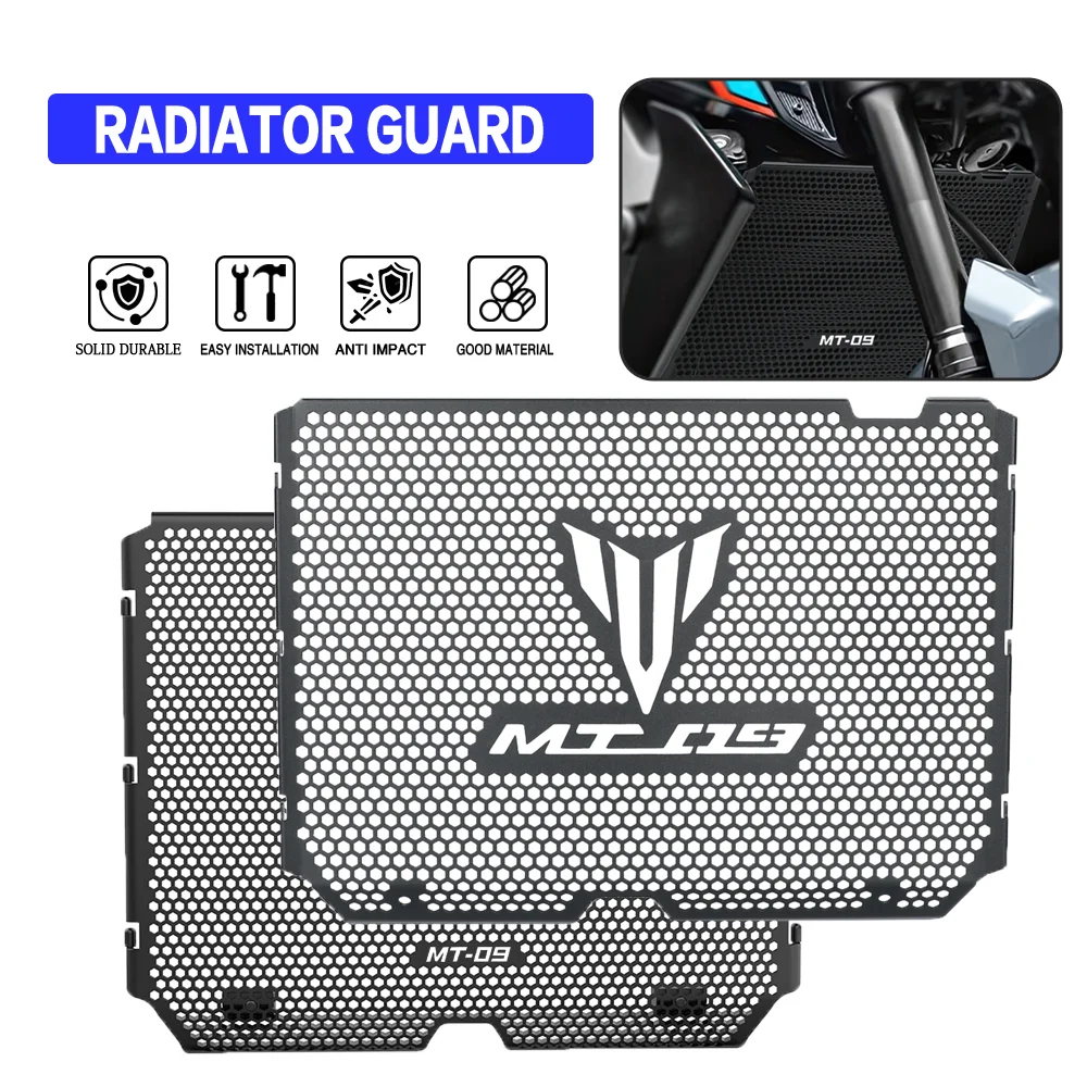 

MT-09 Radiator Guard For YAMAHA MT 09 MT-09 MT09 SP 2024 2025 2026 Motorcycle Accessories Radiator Grille Guard Protector Cover