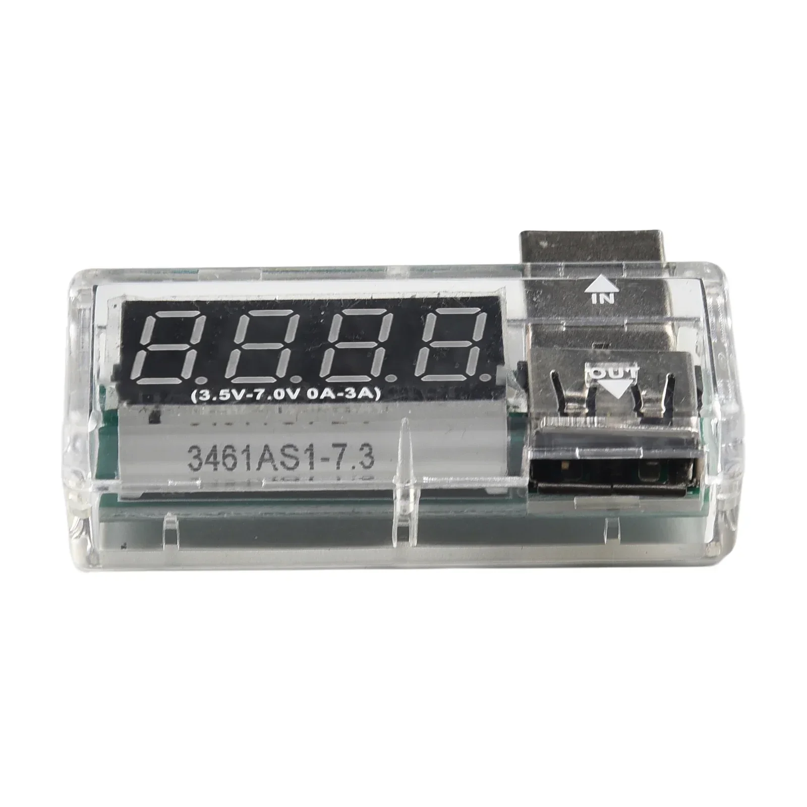 Digital USB Current And Voltage Tester Mobile Power Charging Current Voltage Tester Meter Voltmeter Ammeter 20mA 3.5V-7V