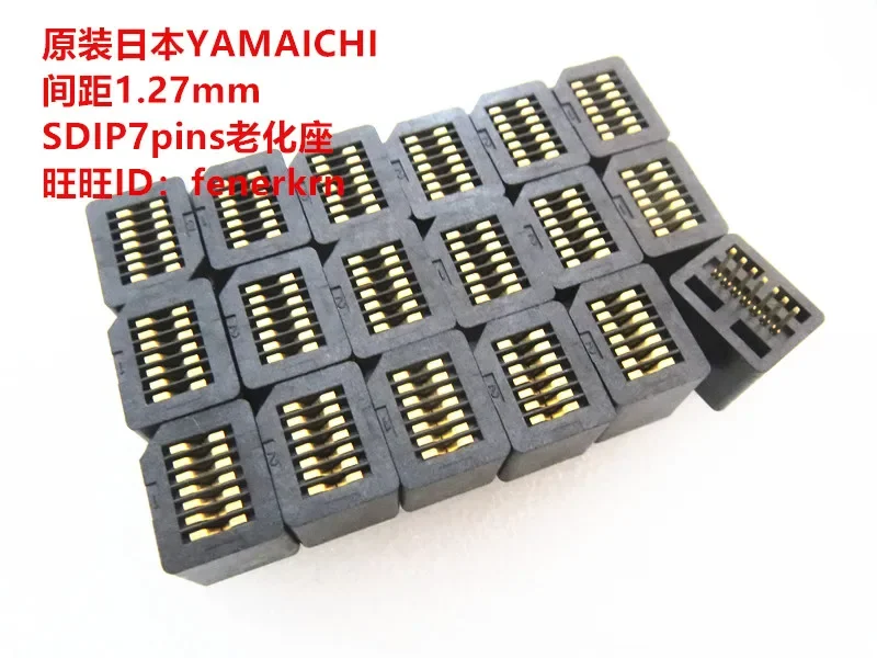 YAMAICHI SDIP7P pitch1.27mm IC Test seat test bench test socket programming seat