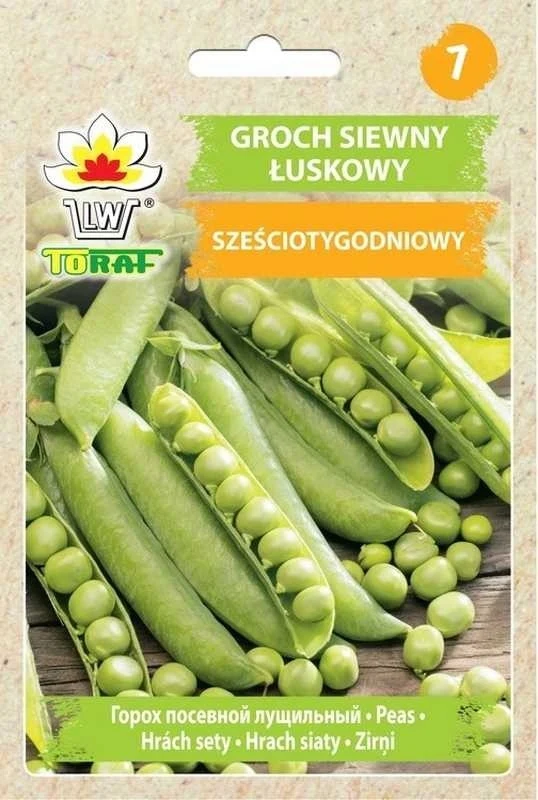 ZES WEEKLIJKSE zaadjes erwten 50g Toraf 75