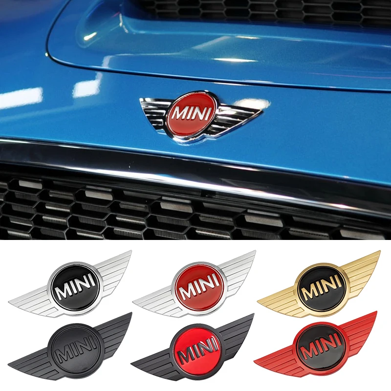 3D Metal Car Body Trunk Tail Stickers Emblem Badge Decoration for Mini Cooper One S JCW Countryman R56 R55 R60 F55 Accessories