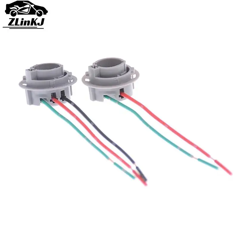 1 Buah Lampu Mobil Soket Bohlam 1156 1157 BA15S BAY15D Soket Bohlam Adaptor Lampu Rem Soket Mobil Aksesori Suku Cadang Lampu Mobil